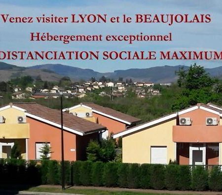 Hotel Au Beaujolais Saint Jean Belleville-sur-Saône Esterno foto